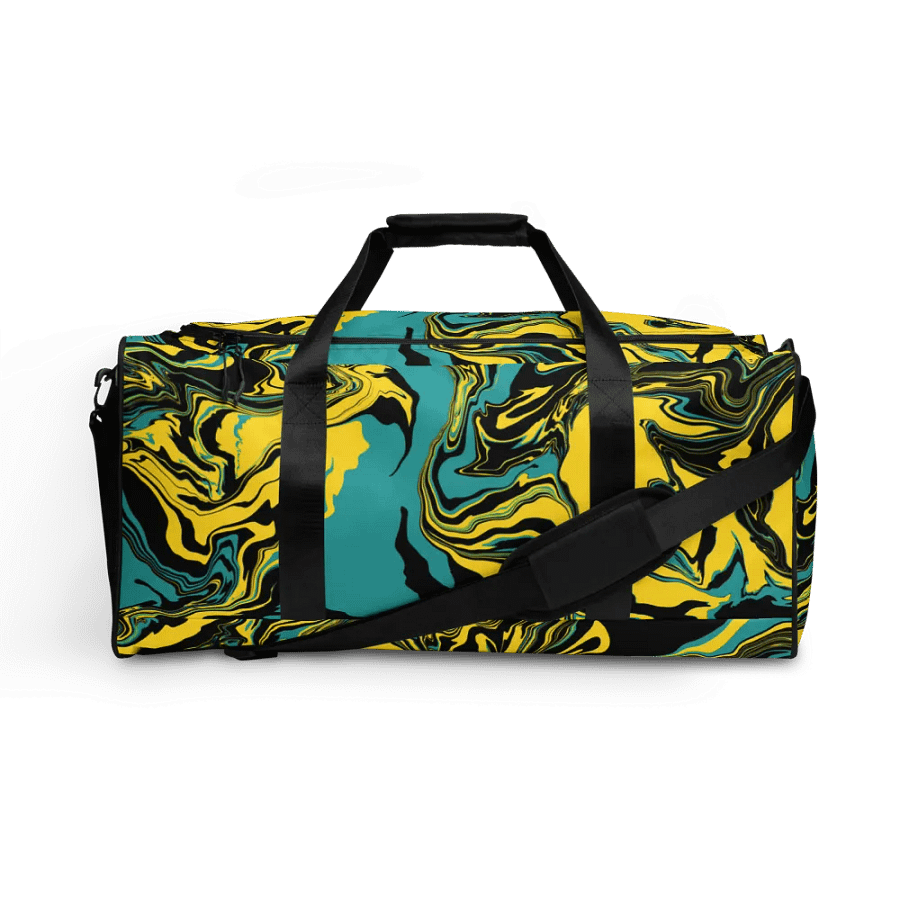 Vibrant Chaos All-Over Duffle Bag product image (8)