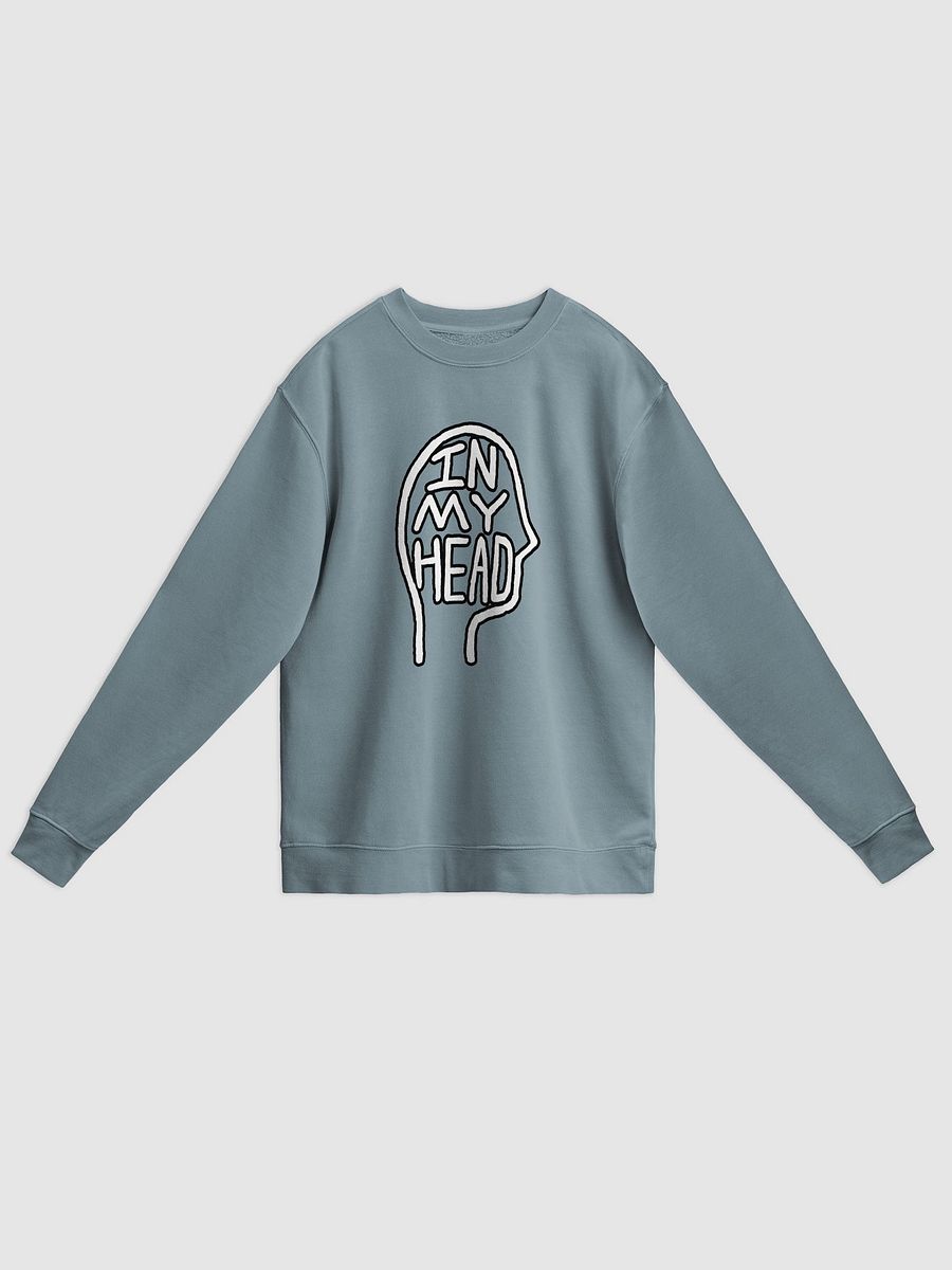 In My Head (lined design) printed pigment crewneck product image (19)