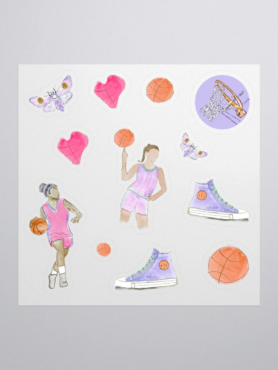 Women's Basketball Fan Stickers product image (1)