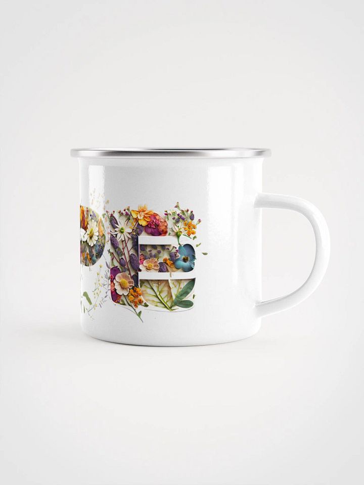 Floral Hope Enamel Mug product image (1)