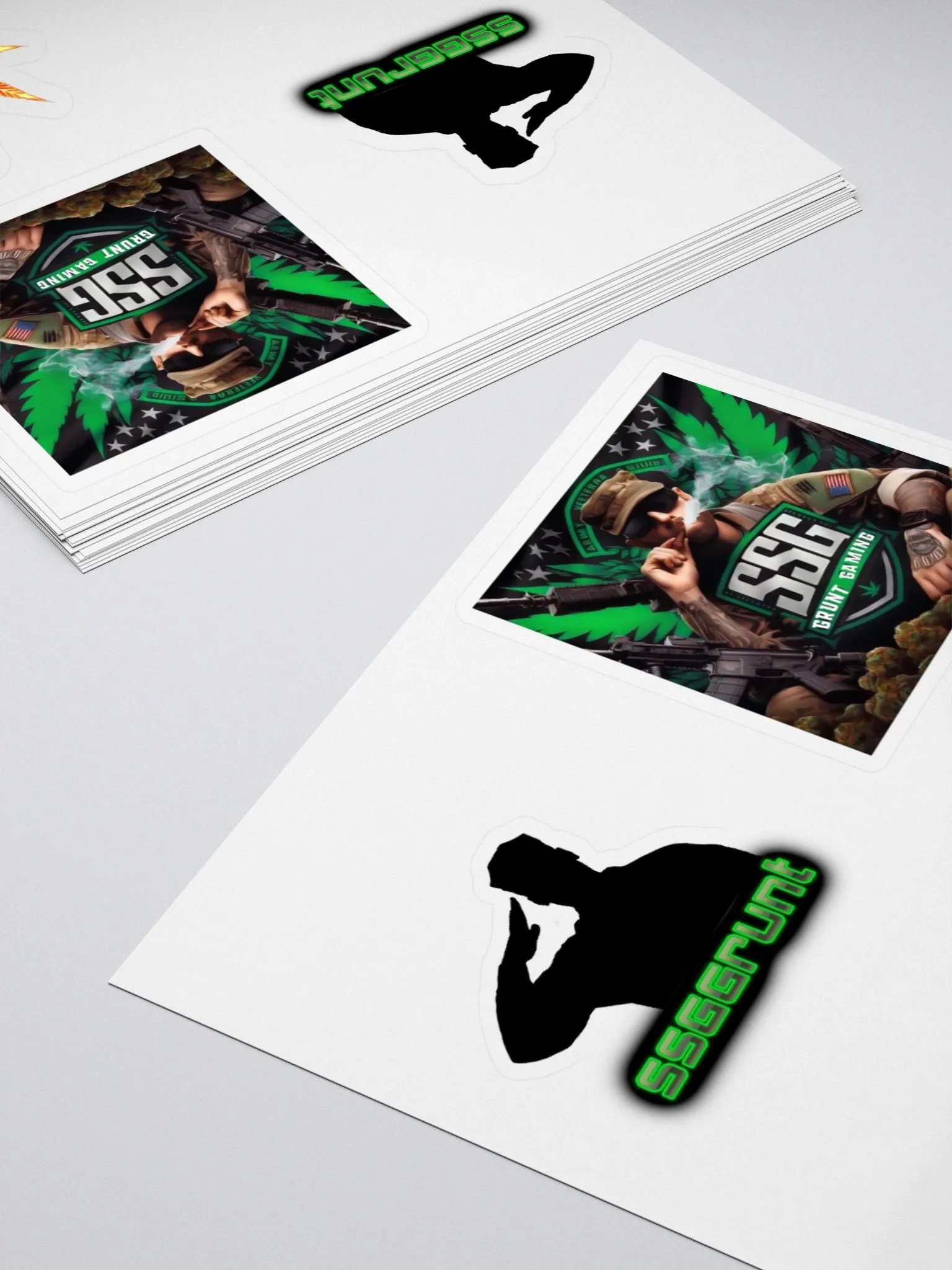 SSG Grunt Salute & Logo Stickers product image (4)