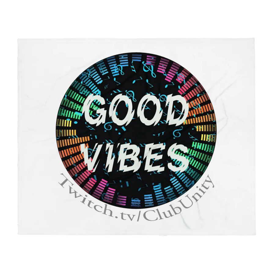 GOOD VIBES - Throw Blanket product image (1)