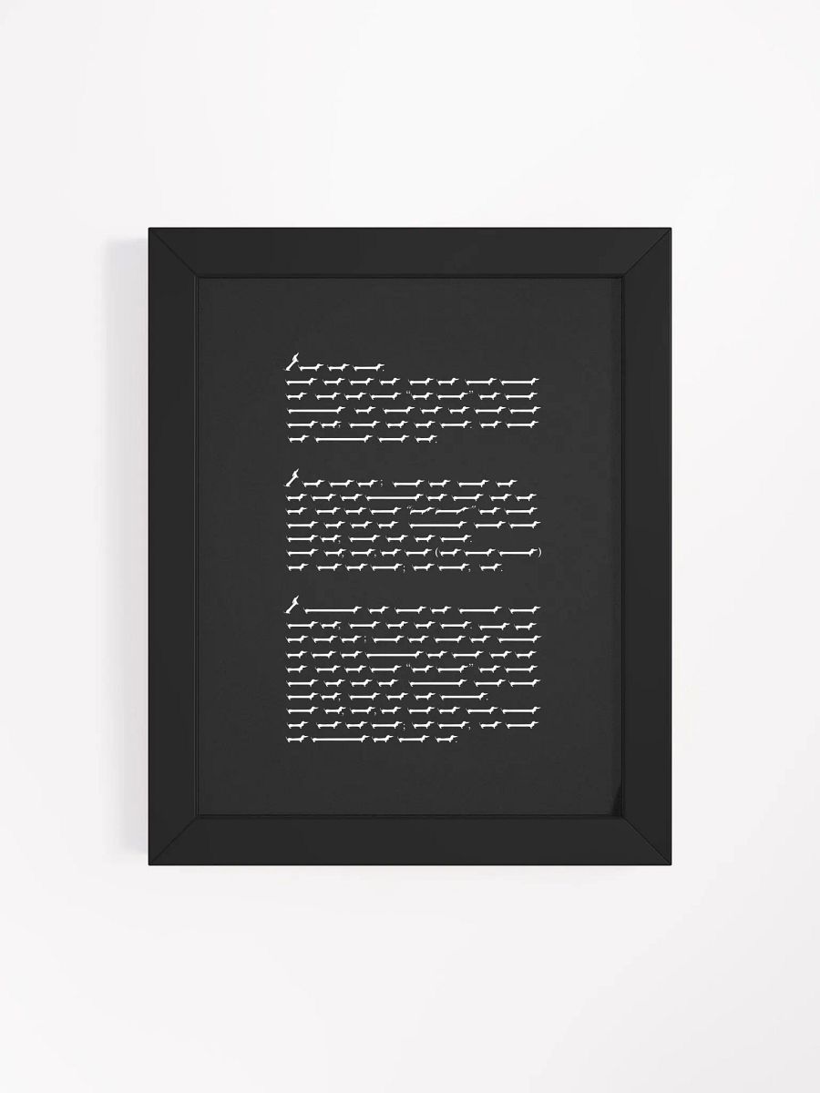 Dachshund's Love Letter product image (112)