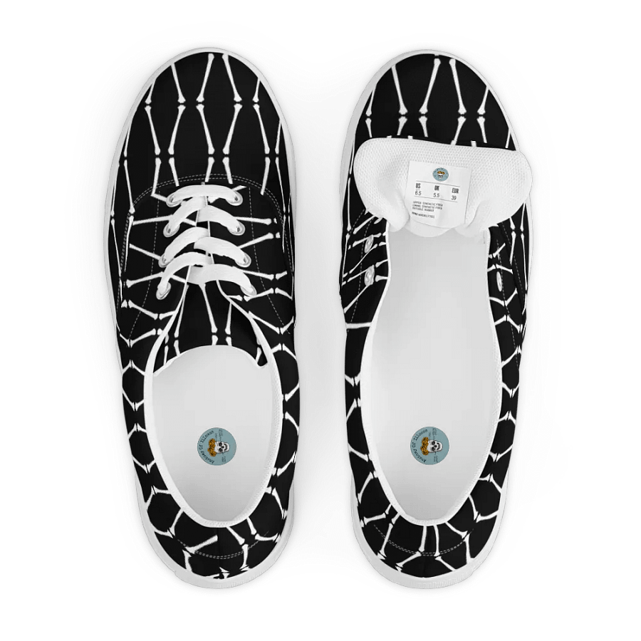 Skeleton Party Canvas Shoes product image (6)