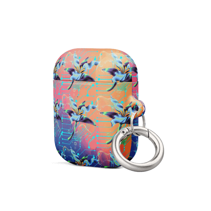 Floral Tech Lilies AirPods® Case for styllish techi ladies daughters friends product image (6)