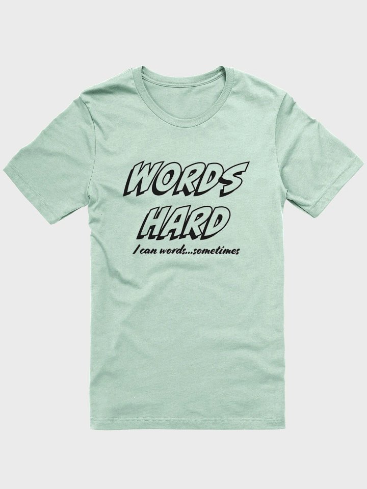 Words Hard (Unisex) product image (1)