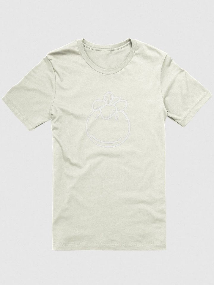 Mangosteen Fruit Shirt White Outline Unisex Bella Canvas 3001 product image (1)