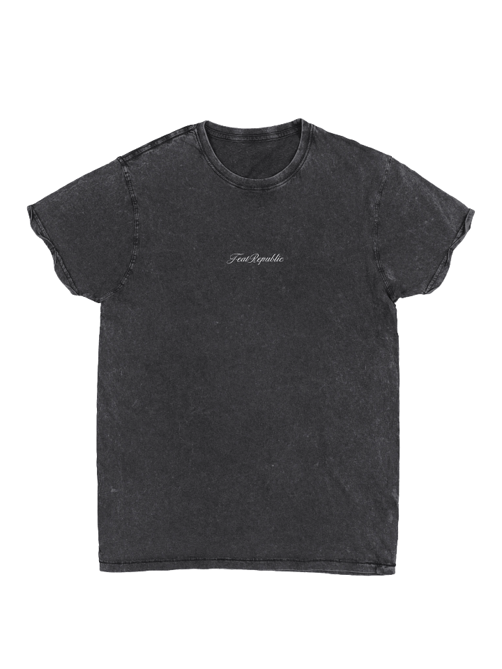 FeatRepublic StoneWashed Tee [BLACK] product image (1)