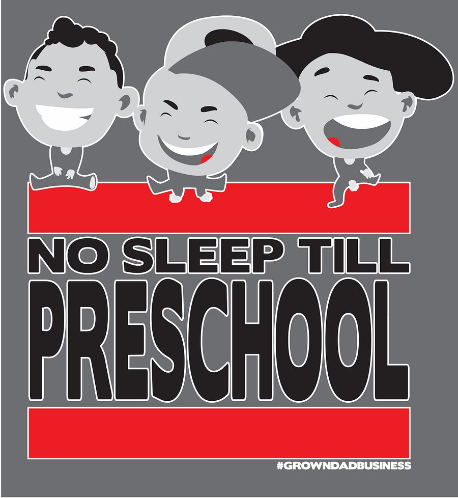'No Sleep Til Preschool' T-Shirt | BEASTIE BOYS parody | +4 colors product image (7)