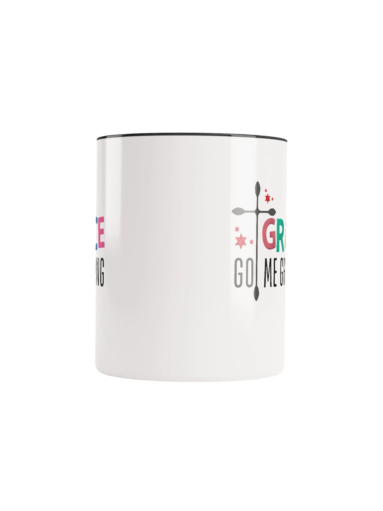 Grace Got Me Grinding Christian Double-Tone Mug | Faith Hustle Coffee Cup | Inspirational Gift for Women of Faith product image (6)