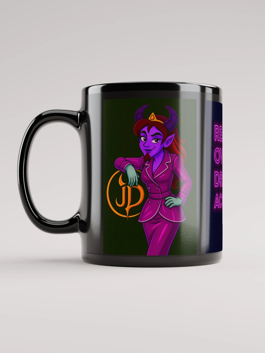 Dress Accordingly Mug – Jaz the Glam Demonette | Sassy Fantasy Coffee Cup product image (6)