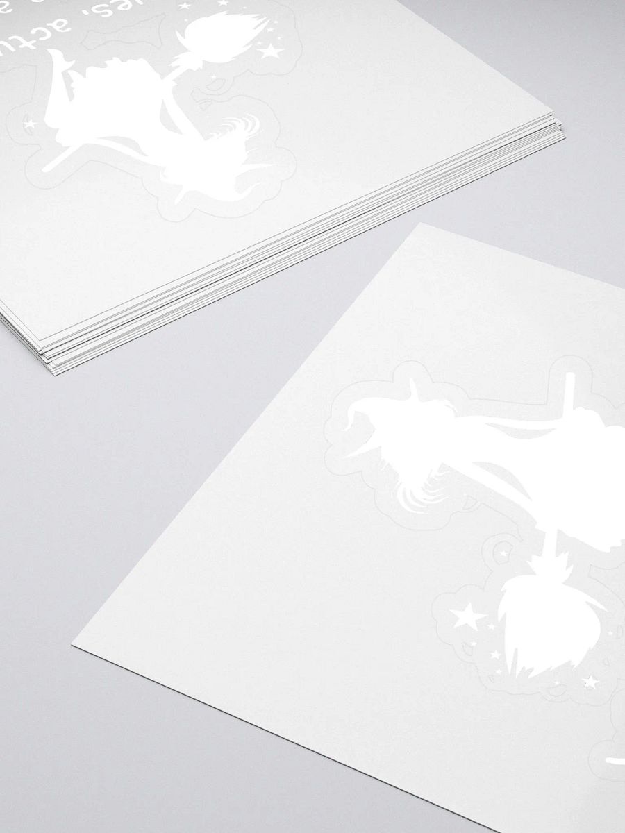 Halloween Sticker Witch Driving a Stick product image (4)
