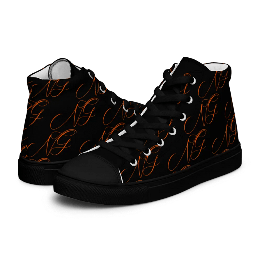 Ng text Men's High Tops product image (14)