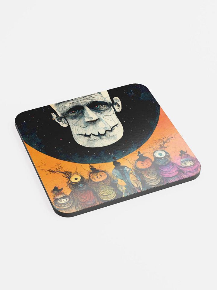 Starry Monster Glossed Cork Coaster product image (2)