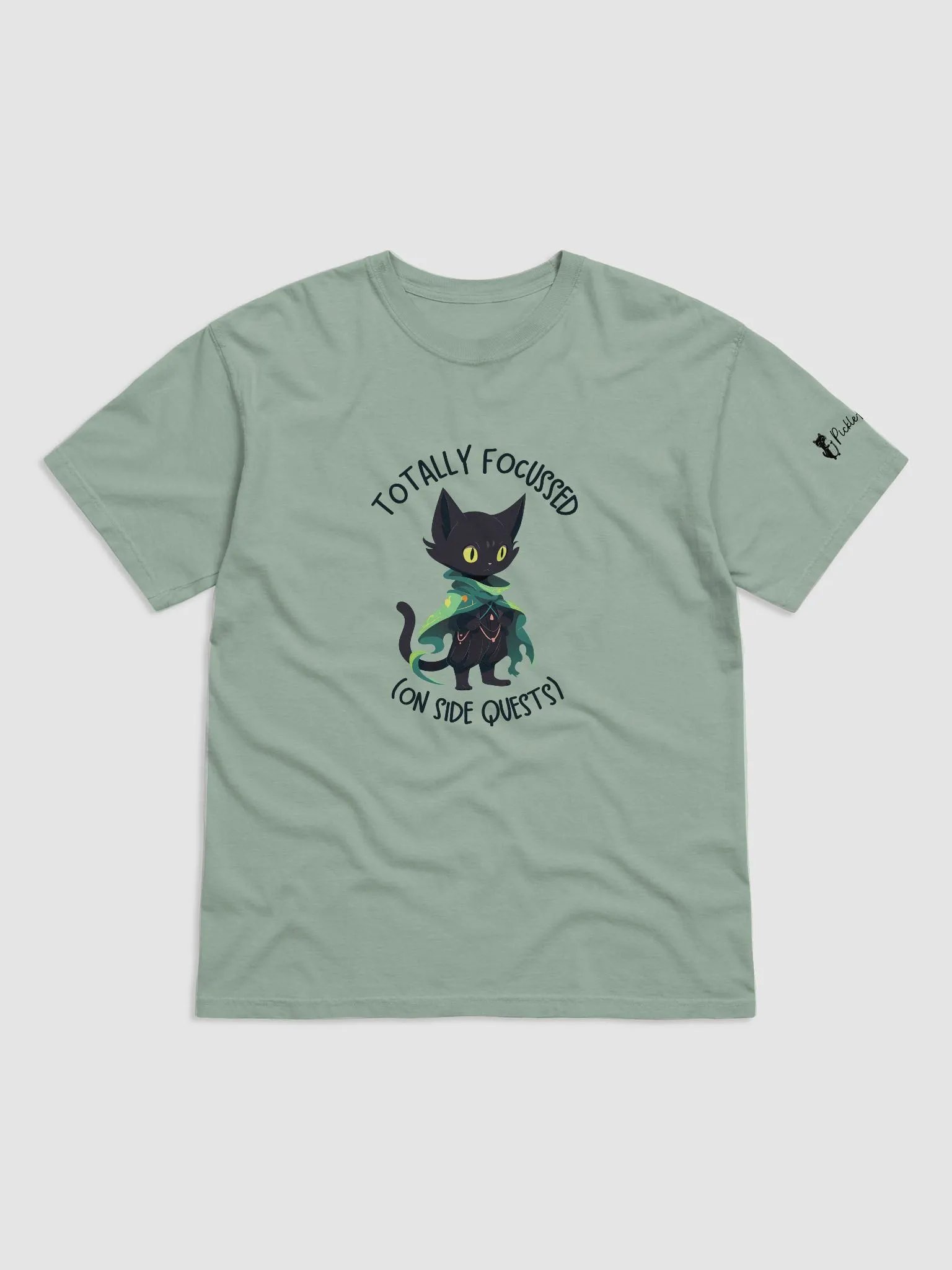 Totally Focussed Side Quests PH Cat T-Shirt product image (1)