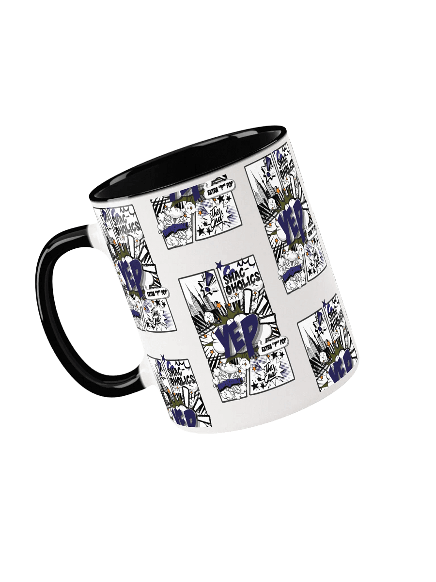 Shac-Oholics Comic Blast Mug - Dark Blue 