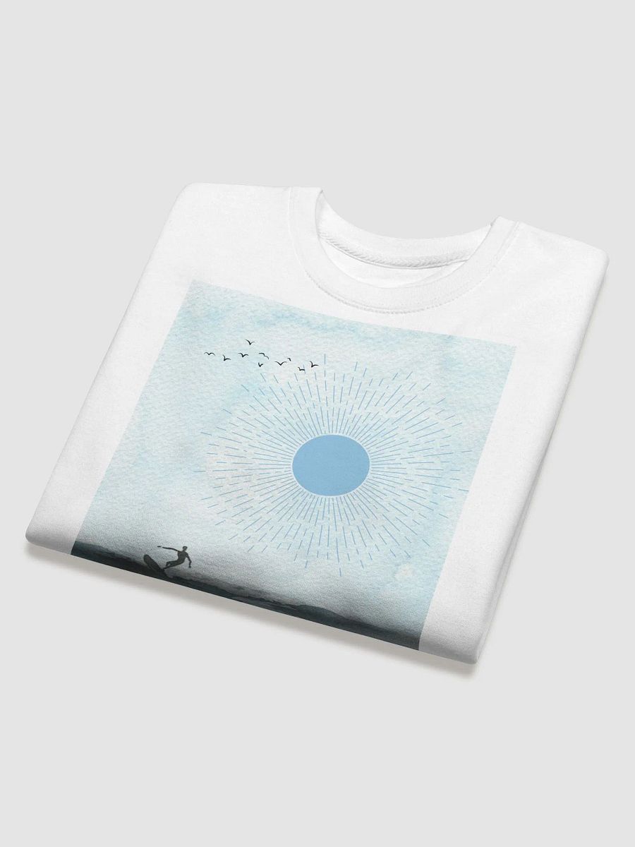 Tranquil Surfing Seascape Premium Sweatshirt product image (5)