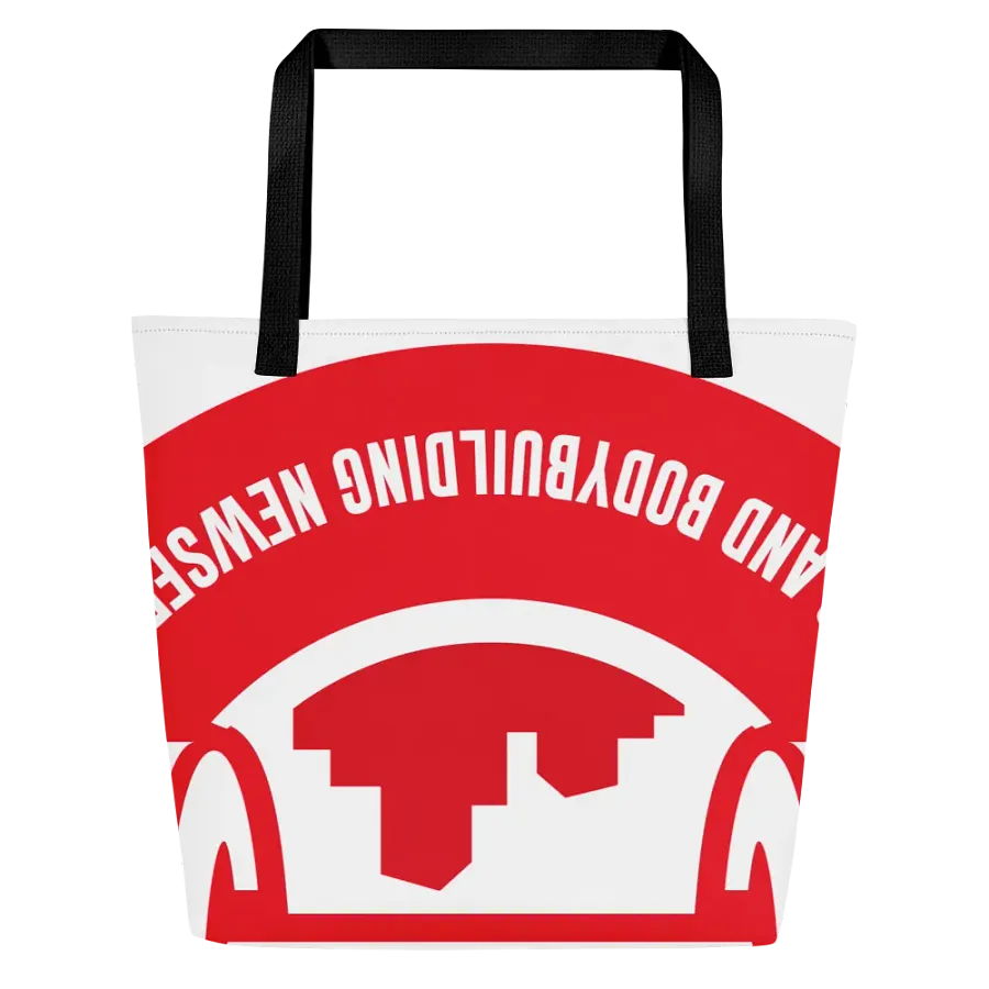 IFBNewsfeed.Org's All-Over Print Large Tote Bag w/ Pocket product image (2)