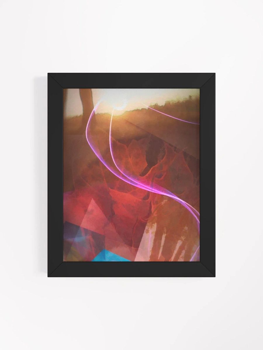 Leaf In a Sunset Framed Poster product image (60)