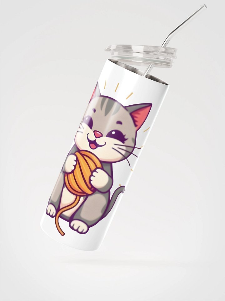 Kitten Stainless Steel Tumbler product image (2)