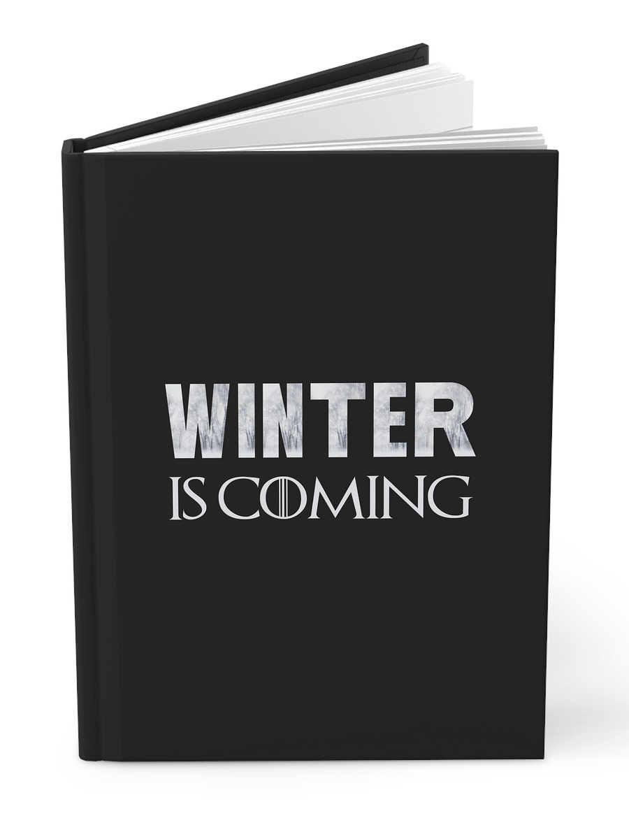 Winter Is Coming Hardcover Notebook – Fantasy-Inspired Journal product image (1)