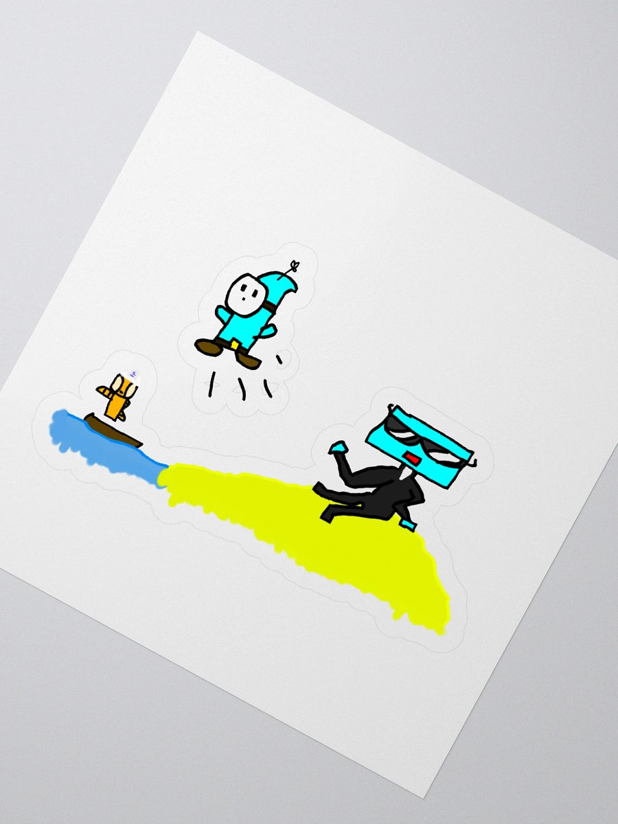 Shy Guy Summer Sticker product image (2)
