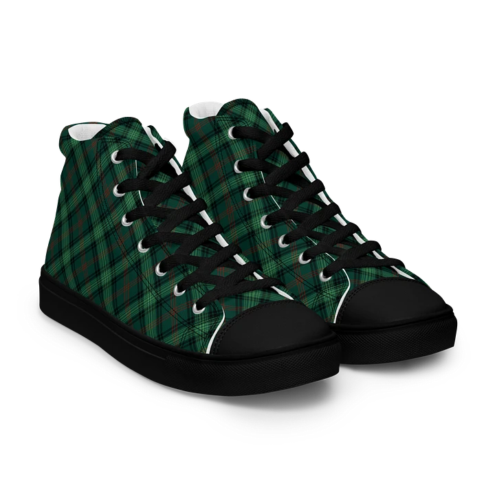 Ross Hunting Tartan Men's High Top Shoes product image (1)