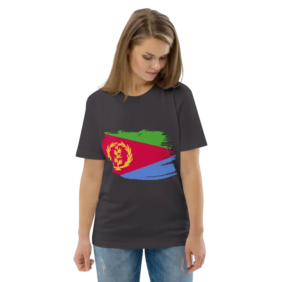 Eritrean Flag Organic Tee product image (140)