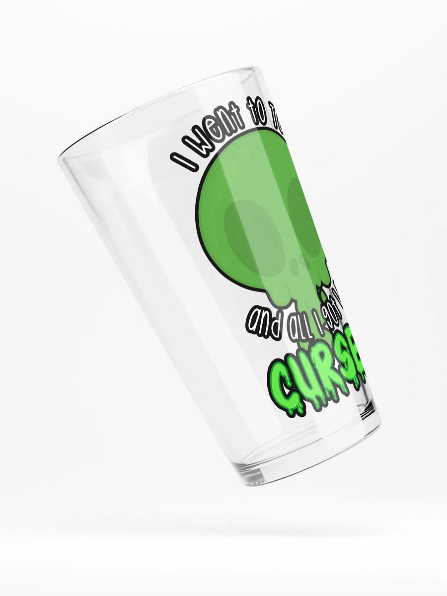 All I Got Was Cursed - Hunter - Pint Glass product image (4)