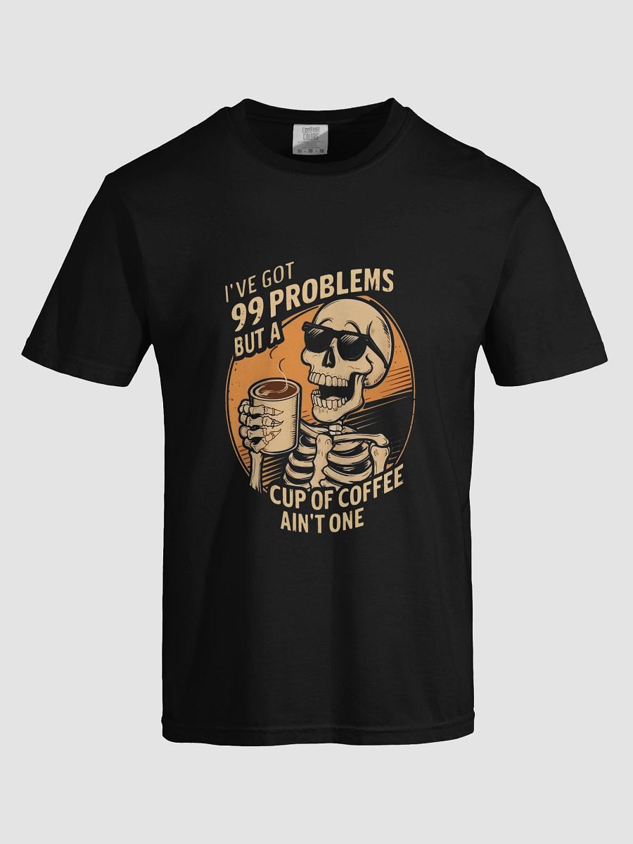 Skeleton Coffee Lover T-Shirt product image (5)