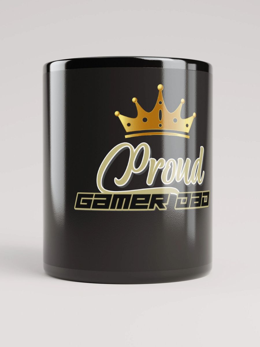 WICKED Gamer Dad Black Glossy Mug product image (5)