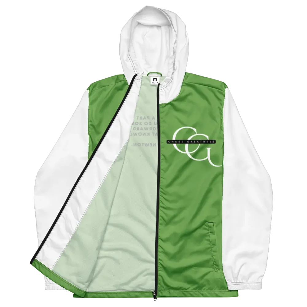 CG Green Windbreaker White Sleeves product image (2)