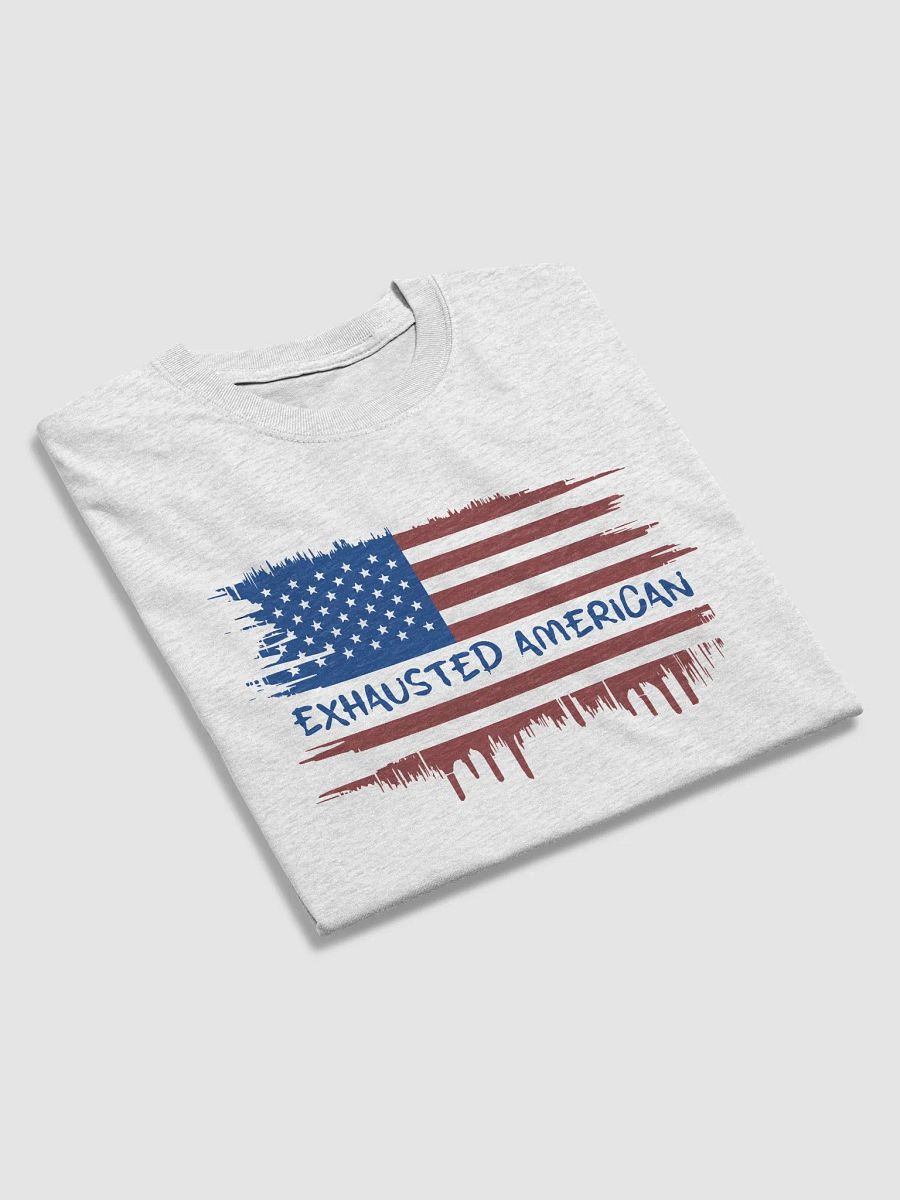 Exhausted American Tshirt product image (4)