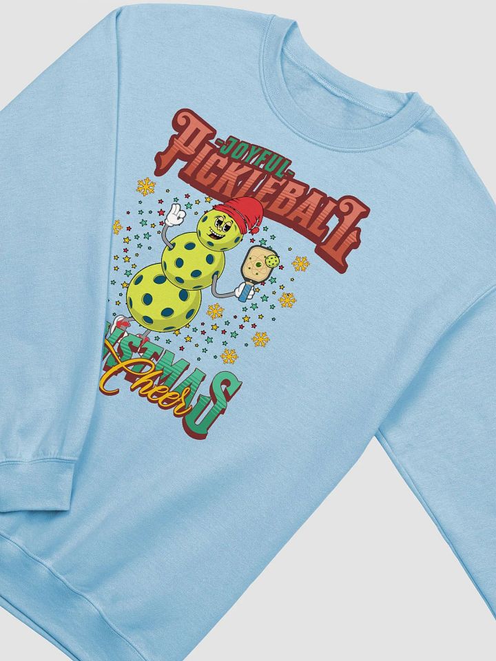 Joyful Pickleball Christmas Cheer Snowman Crewneck product image (6)