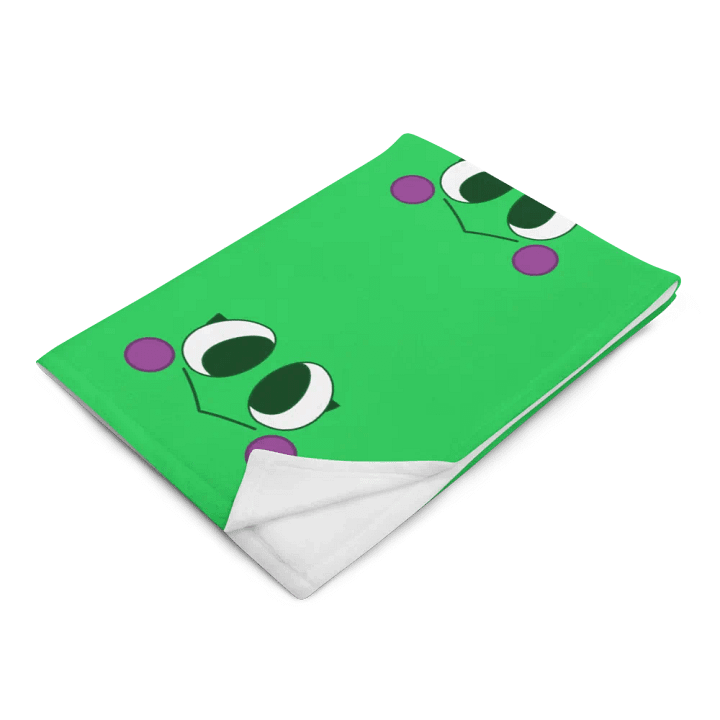 Turtle Face Throw Blanket product image (14)