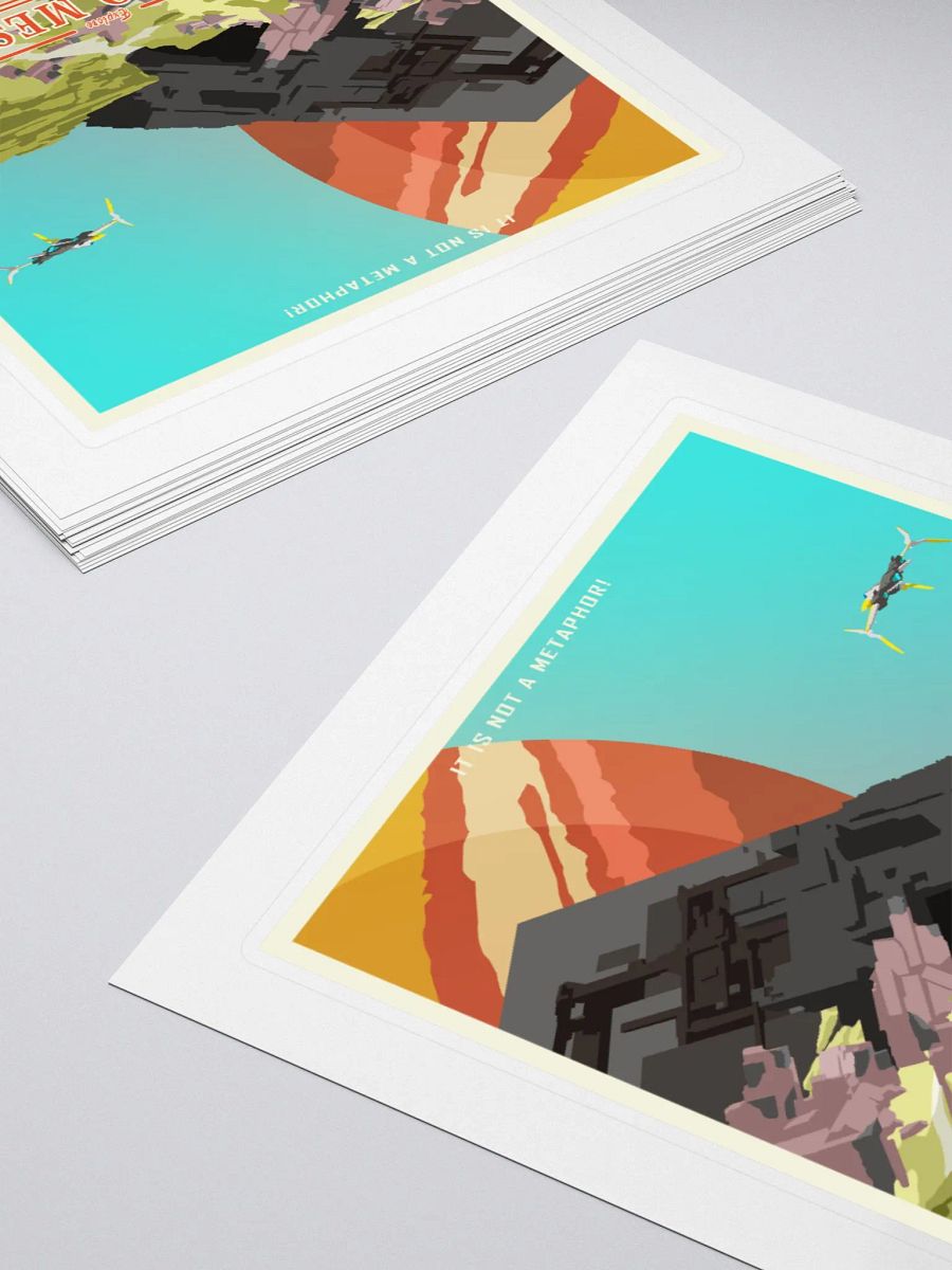 Echo Mesa Sticker product image (10)