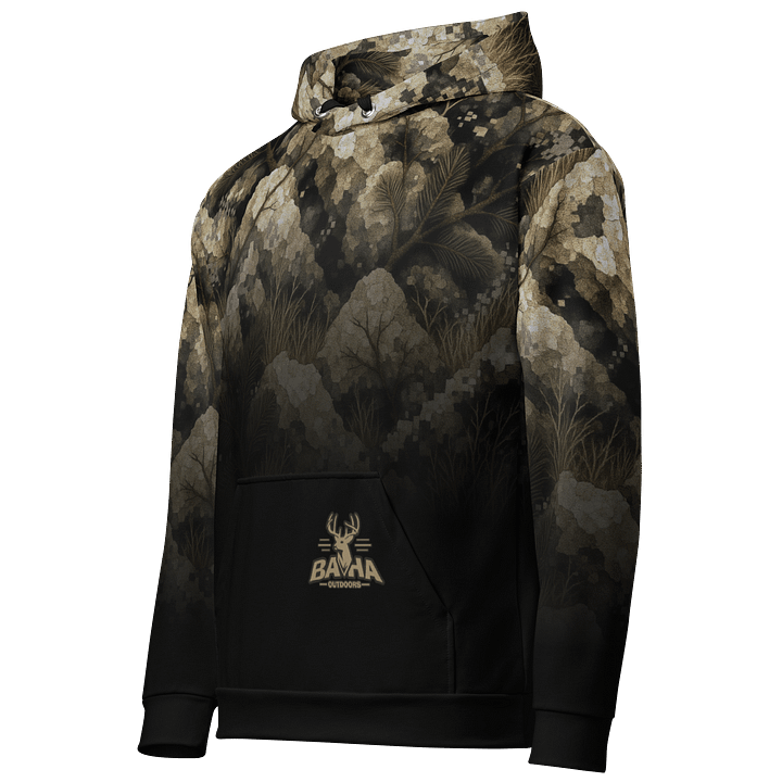 Baha Clifffade to Black hoodie product image (2)