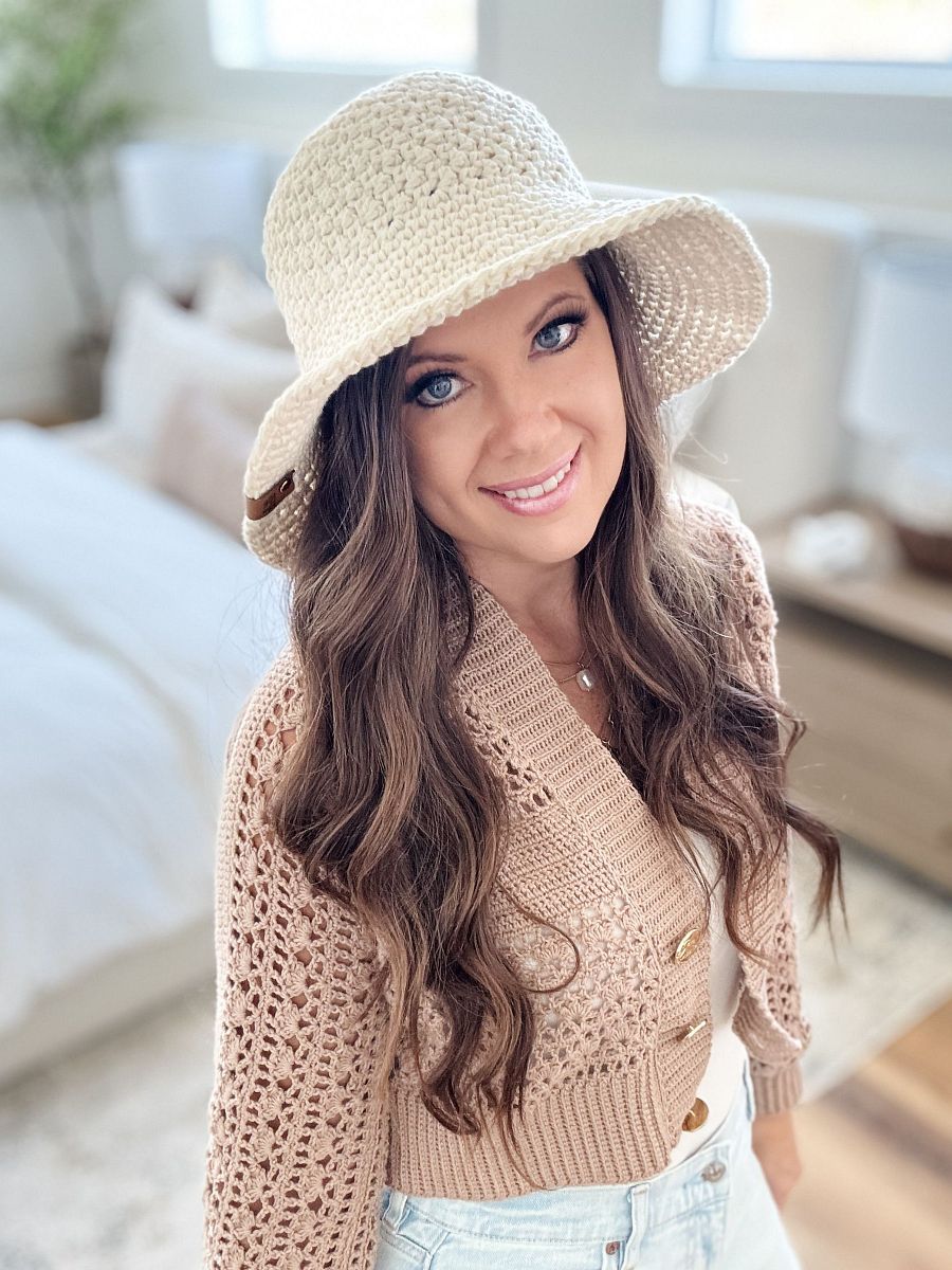 Caribbean Sand Sunhat Crochet Pattern! product image (9)