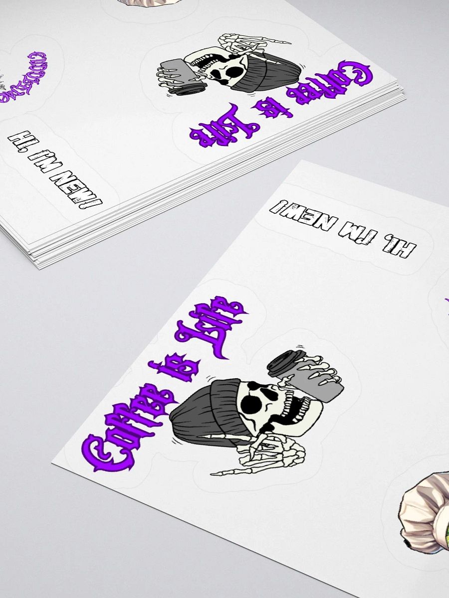 CuddleMonster Vinyl Sticker Set product image (4)