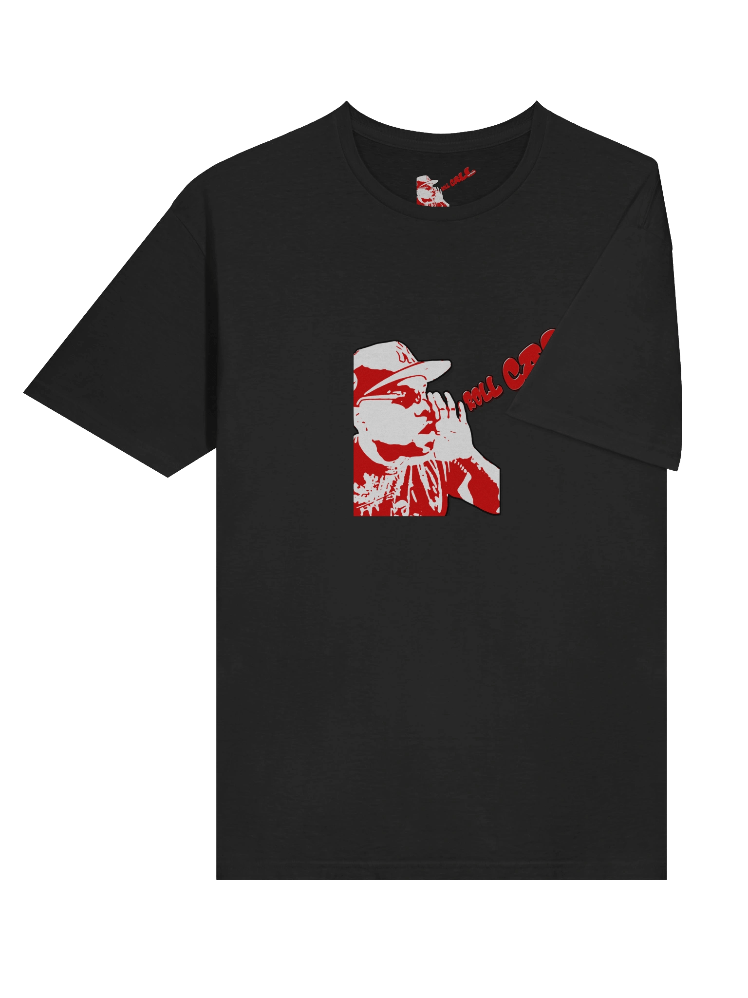 Roll Call Black, Red & white T-Shirt product image (6)