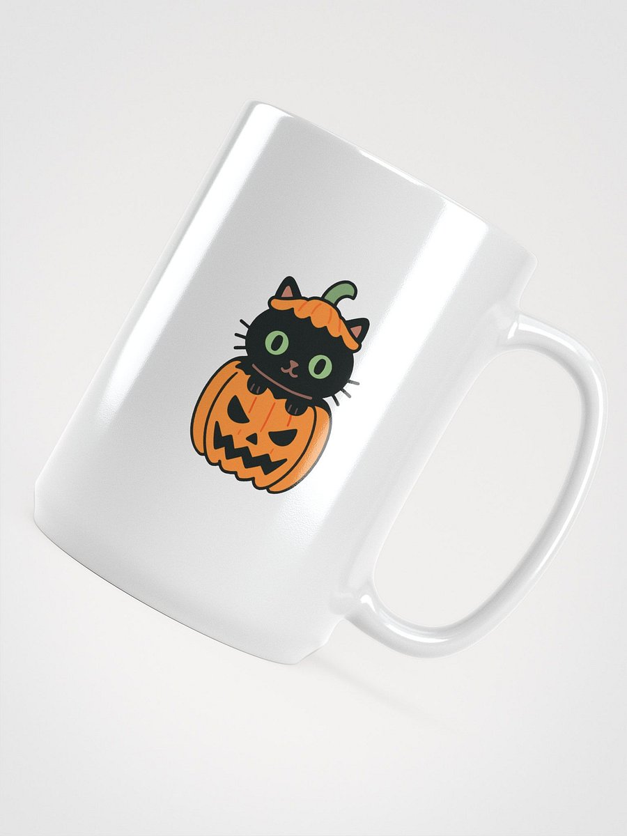 Halloween Cat Jack-o'-Lantern Mug product image (3)
