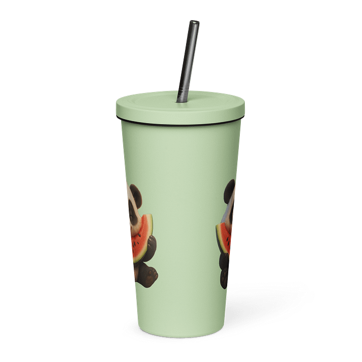 Panda - Insulated Tumbler with a Straw product image (2)