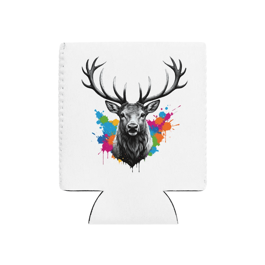Colorful Elk Coozie 12oz product image (1)