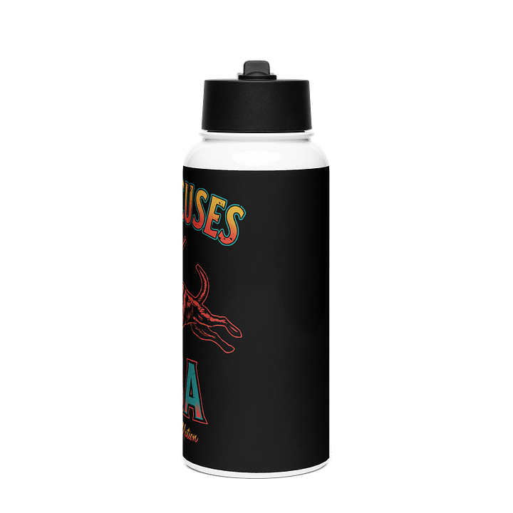 PSA No Excuses - Stainless Steel Straw Bottle product image (2)
