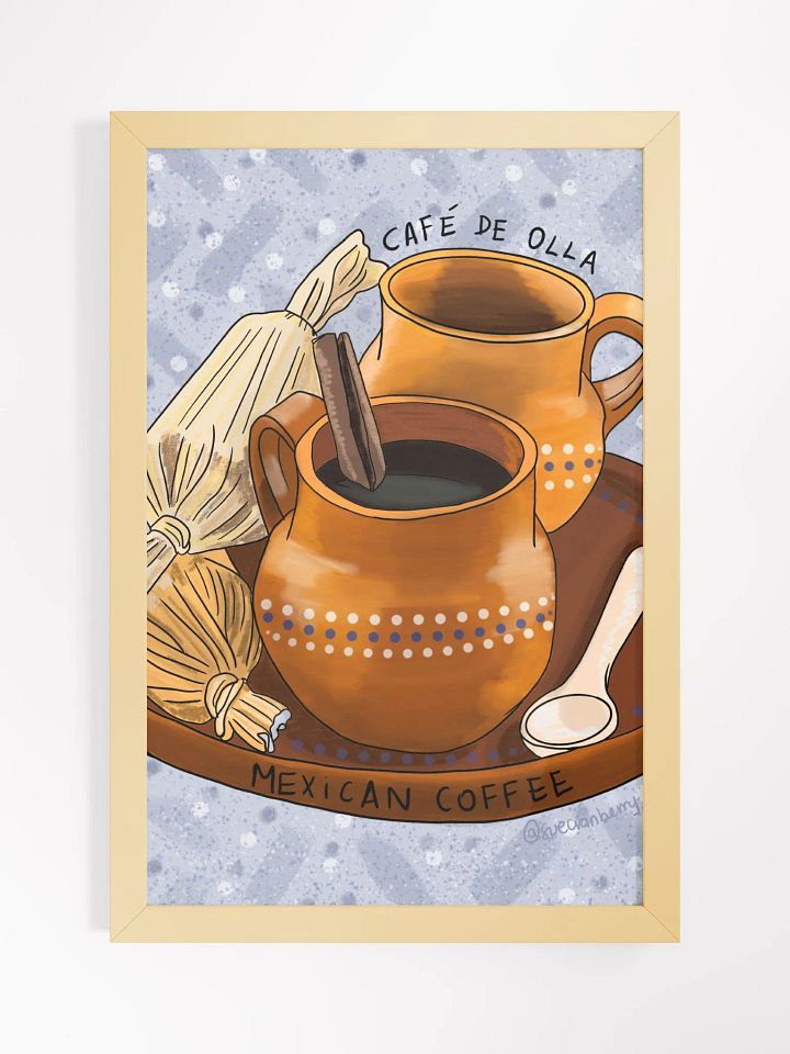 Calle de Olla Framed Poster product image (1)