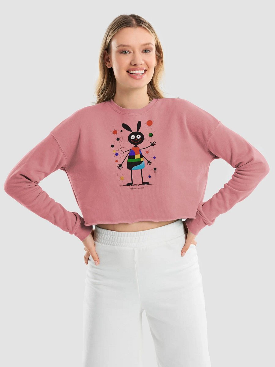 Bella+Canvas Women's Fleece Crop Sweatshirt product image (1)