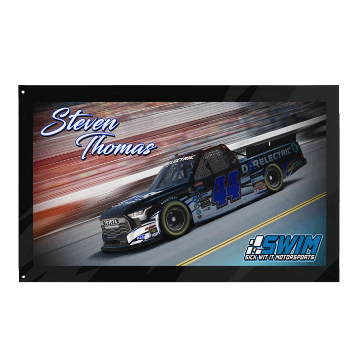 Steven Thomas #44 Driver Flag product image (1)