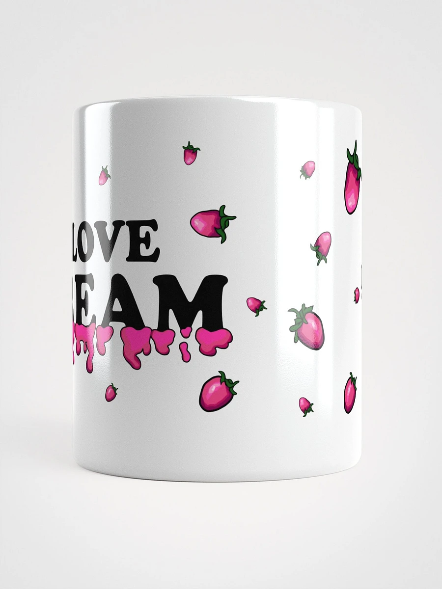 I Love Cream... // White Glossy Mug product image (4)