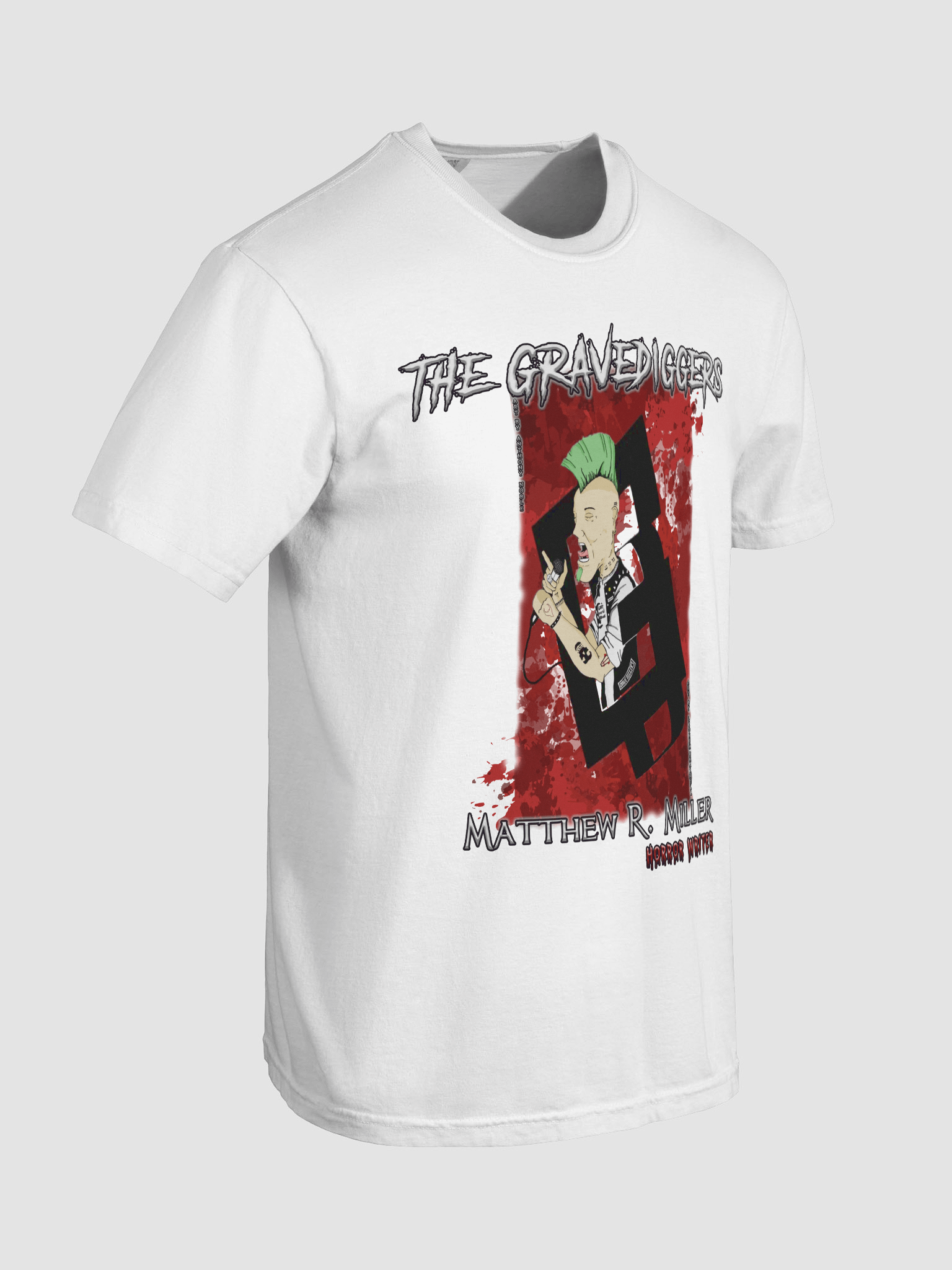 Paul Gravediggers White T-shirt product image (7)