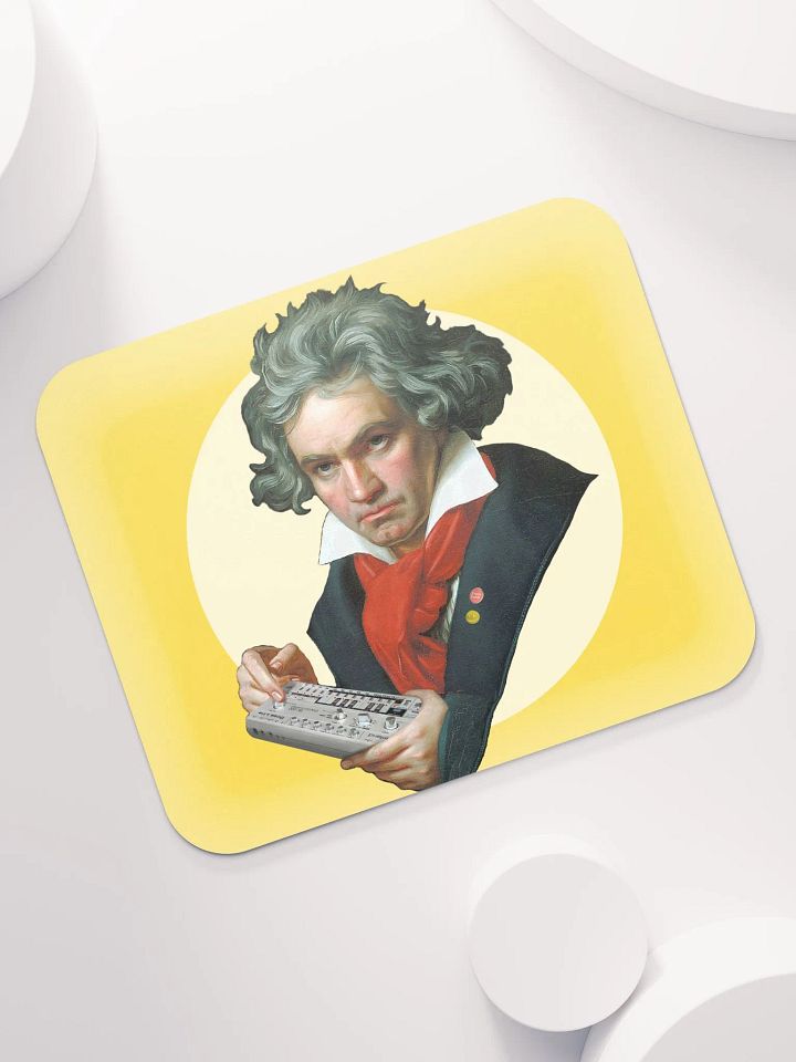Roland van Beethoven by Frank Fonik (TB 303), EDM Techno Classic Mouse Pad product image (2)